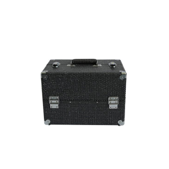 Kes Solek Aluminium Hitam Dengan Corak Berlian