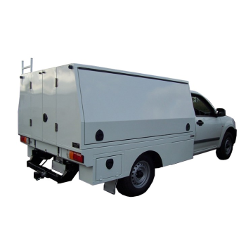 Kanopi Kotak Lori Aluminium